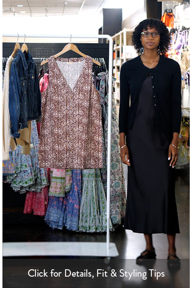 Alston Linen Button-Up Minidress video