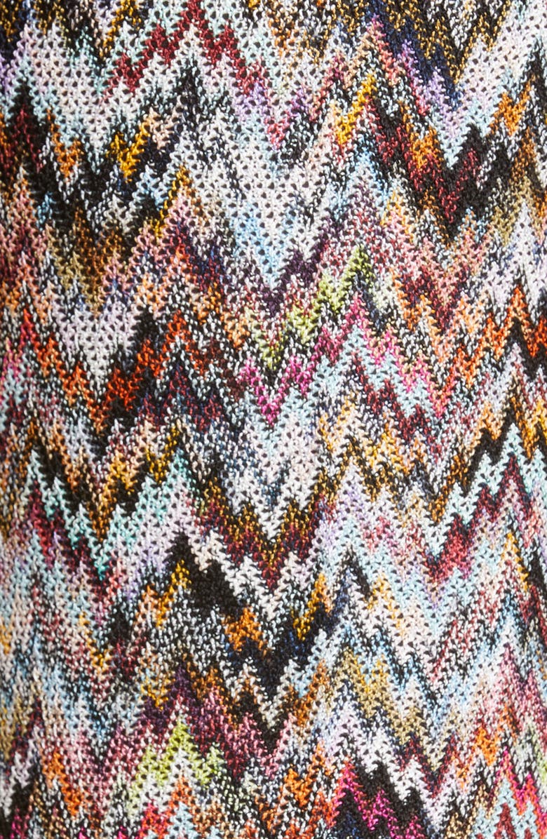 Missoni Snakeskin Pattern Zigzag Knit Pants, Alternate, color,