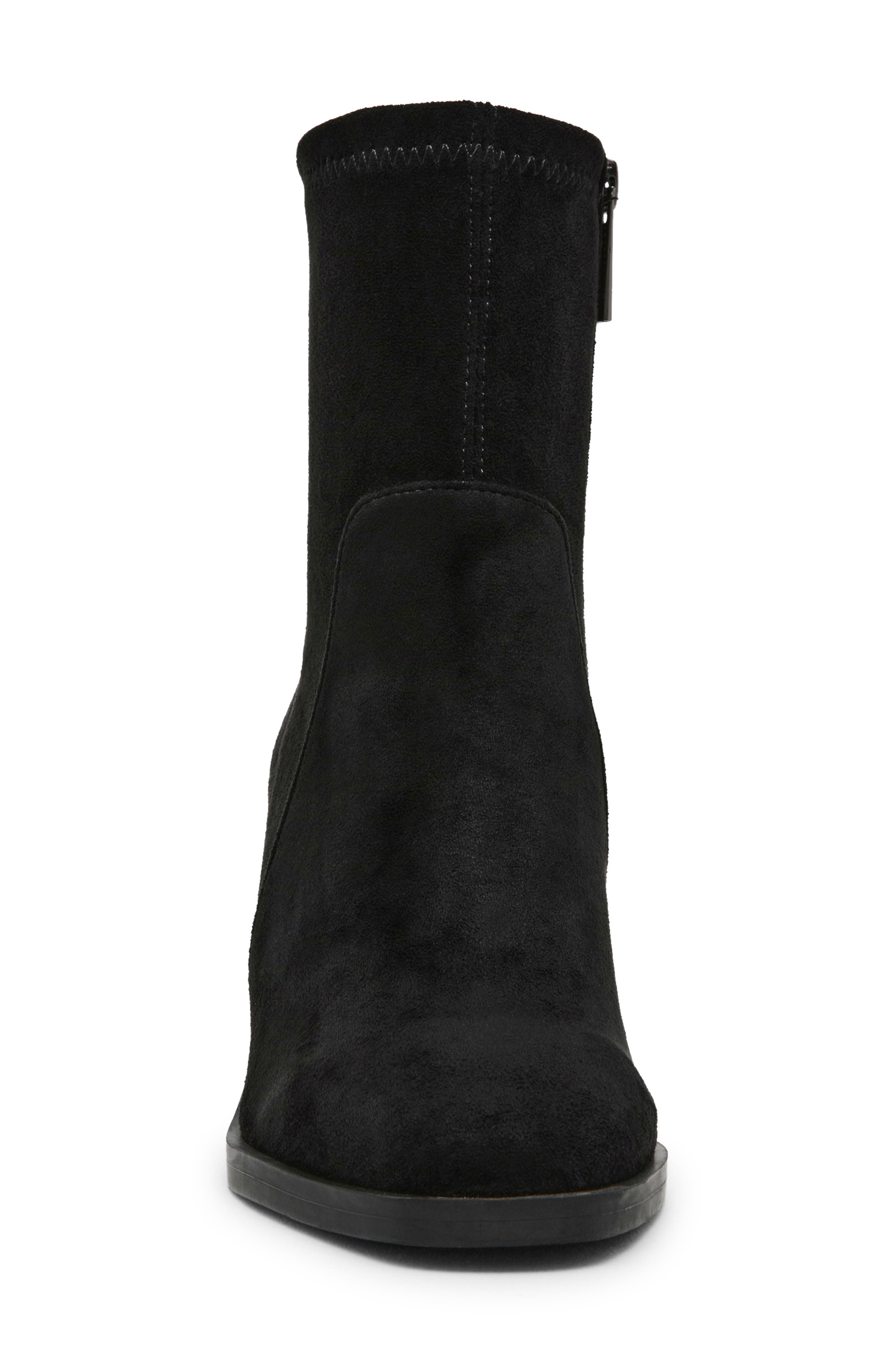 Anne Klein Astrid Boot, Alternate, color, Black Microsuede