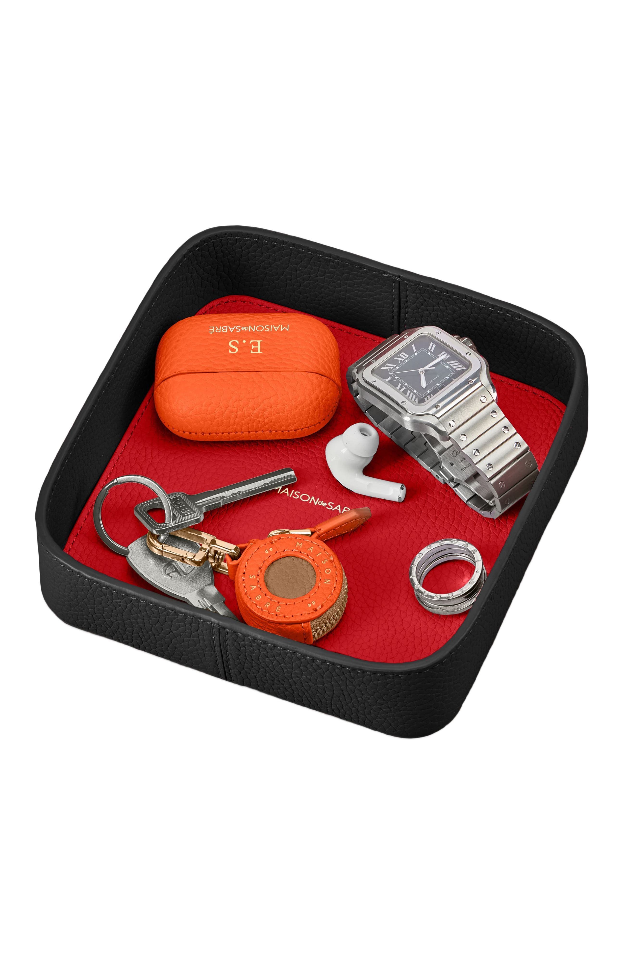 MAISON de SABRÉ The Catchall Tray, Alternate, color, Rouge Noir
