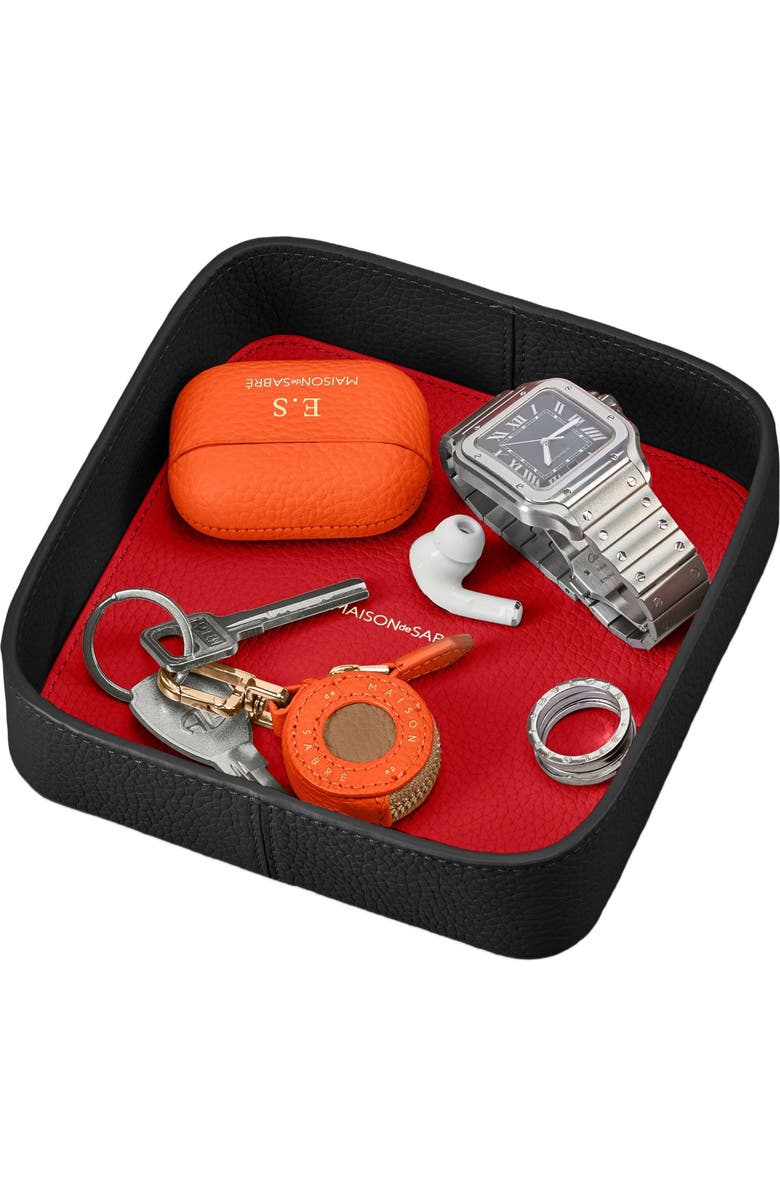 MAISON de SABRÉ The Catchall Tray, Alternate, color, Rouge Noir
