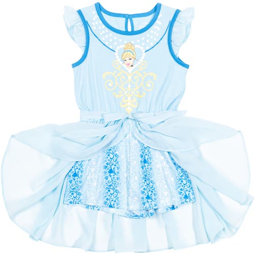 Disney Kids'  Cosplay Sleeveless Romper In Blue