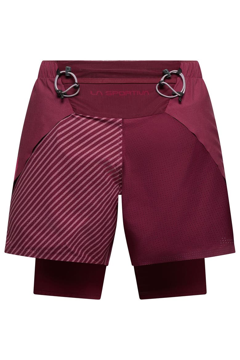 Flow 5In Short - Women's, Alternate, color, Redwood/Azalea