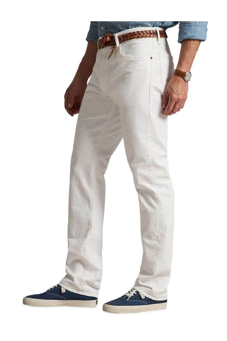 Big & Tall Varick Slim-Fit Straight-Leg Jeans V2, Alternate, color, WHITE