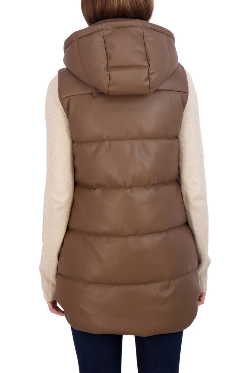 Sebby Quilted Puffer Vest, Alternate, color, Medium Brown