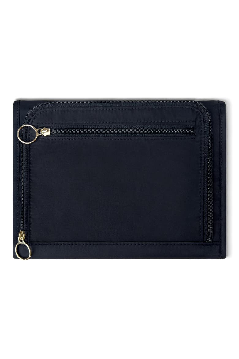 Travel Organizer, Alternate, color, BLACK/ BLUSH