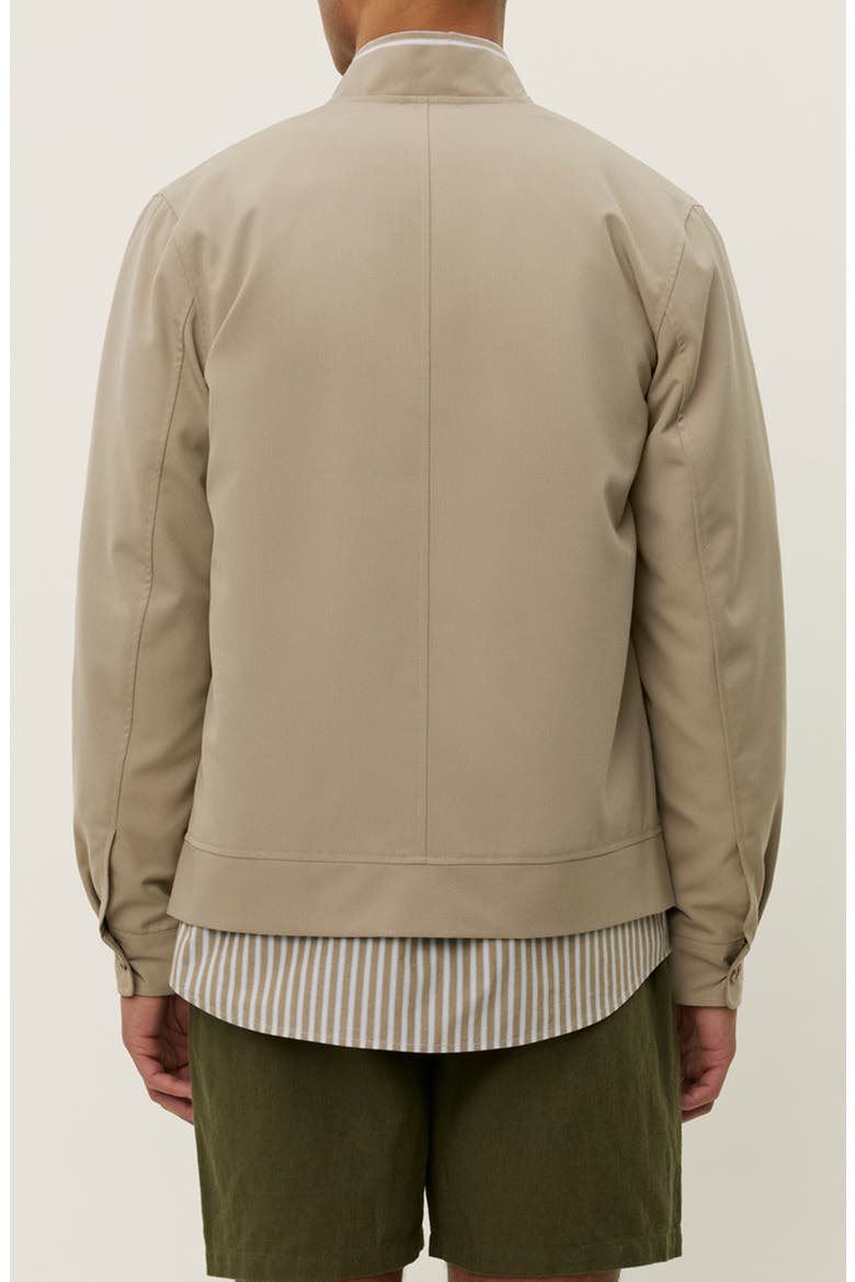 Como Solid Bomber Jacket 2.0, Alternate, color, DARK SAND