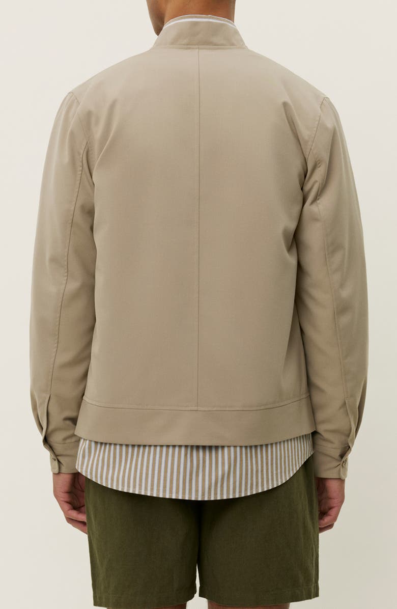 Les Deux Como Solid Bomber Jacket 2.0, Alternate, color, Dark Sand