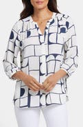 NYDJ Pintuck Top