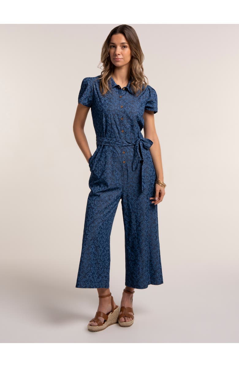 Brakeburn Buzios Jumpsuit, Main, color, Blue