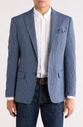 Lucky Brand Heather Stripe Sport Coat