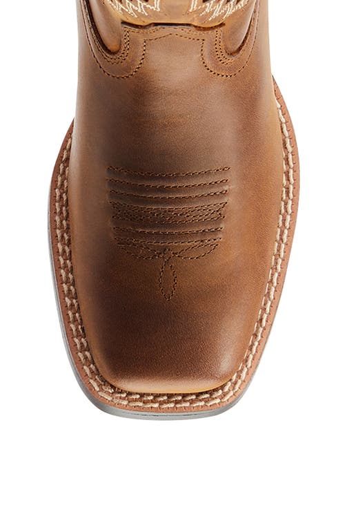 Ariat Kids' Quickdraw Venttek™ Cowboy Boot In Brown