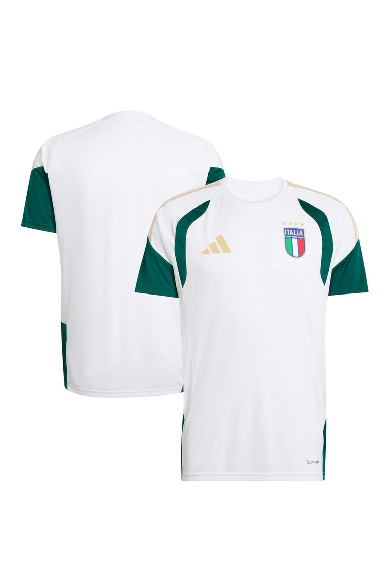 Men's adidas  White Italy National Team FIFA x World Cup 2026 Tiro Away Training Jersey, Main, color, White