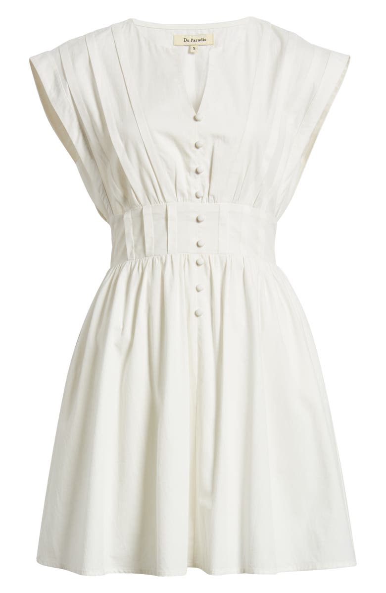 Du Paradis Mindi Fit & Flare Cotton Dress, Alternate, color,