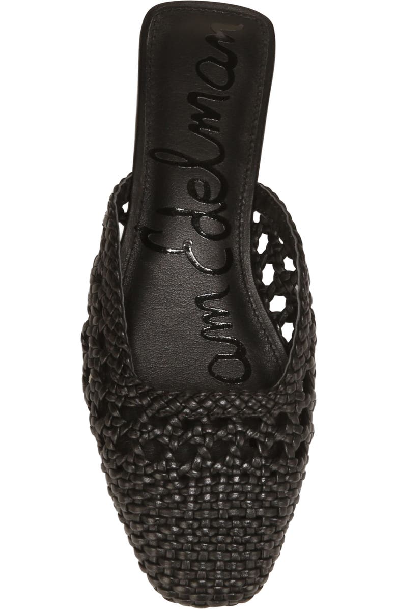 Sam Edelman Nola Woven Mule, Alternate, color, Black
