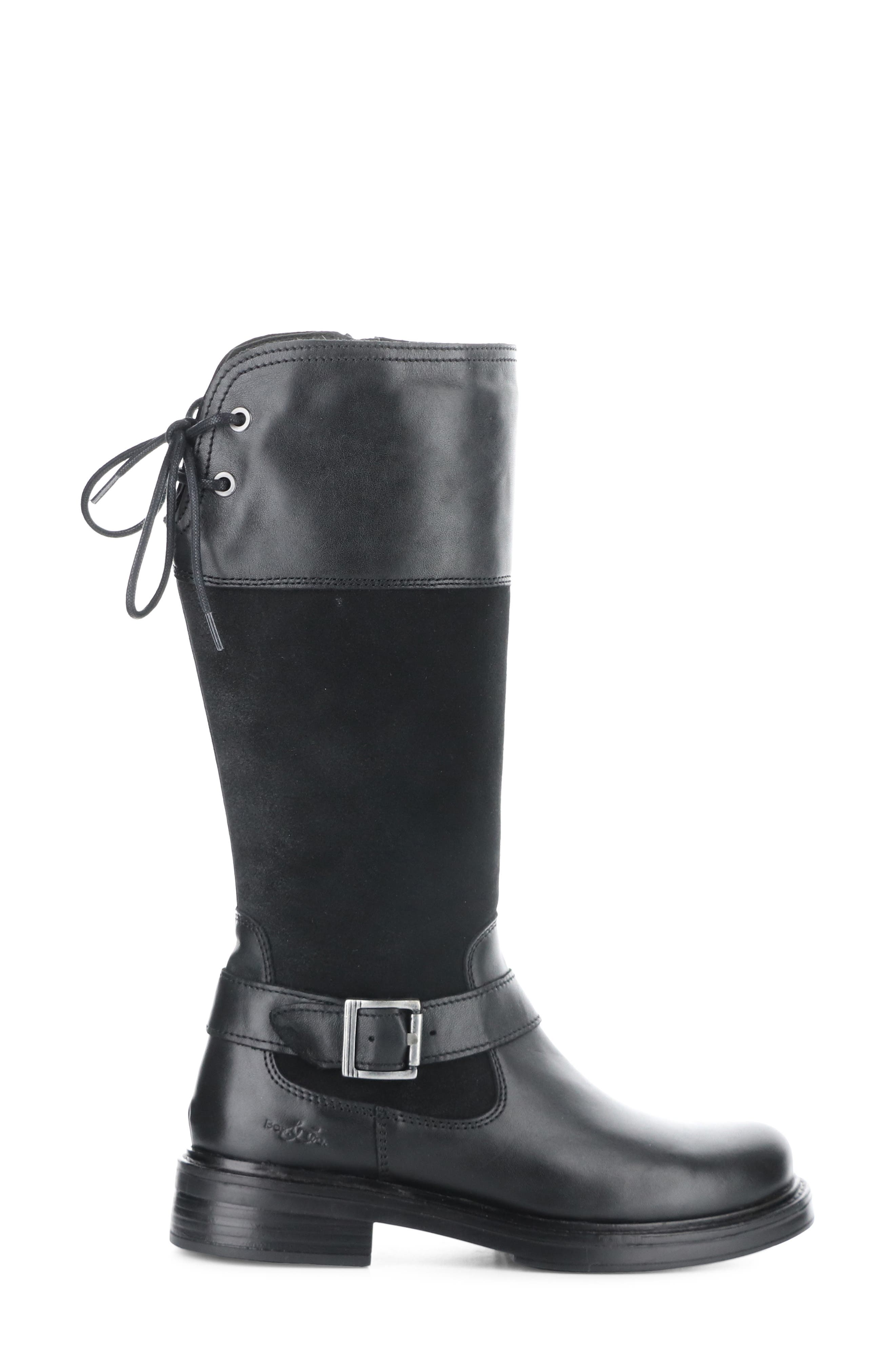 Bos. & Co. Mateo Waterproof Knee High Boot, Alternate, color, Black