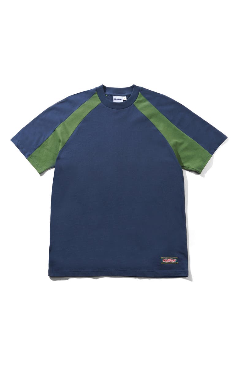 Butter Goods Surf Tech Colorblock T-Shirt, Main, color, 