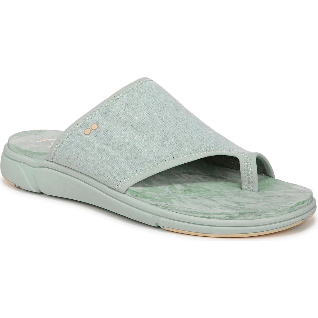 Shop Ryka Rykä Margo Slide Sandal In Icicle Green