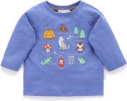 Purebaby Magic Forest Long Sleeve Tee