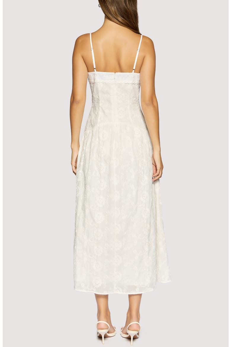 Olympia Embroidered Sundress, Alternate, color, WHITE