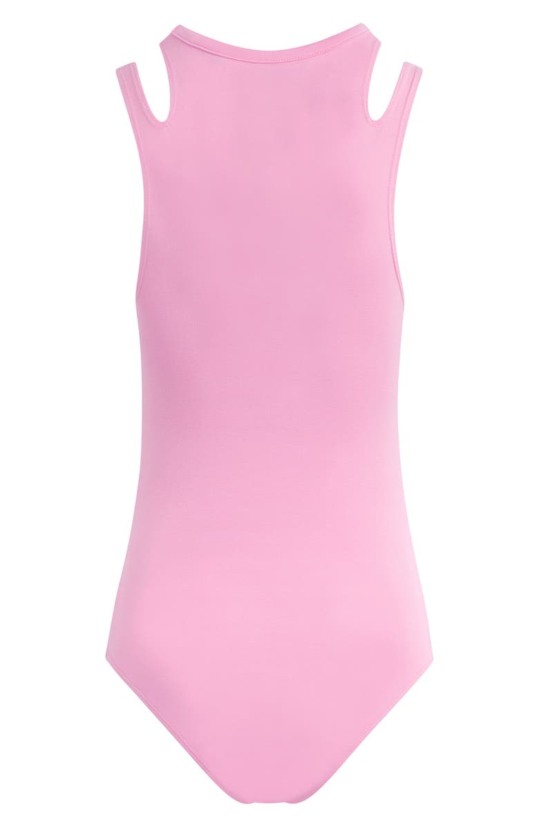 Hudson Jeans Cutout Sleeveless Bodysuit, Alternate, color,