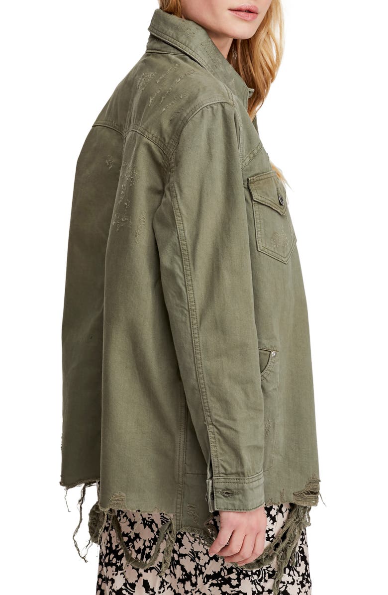Free People Moonchild Shirt Jacket, Alternate, color,