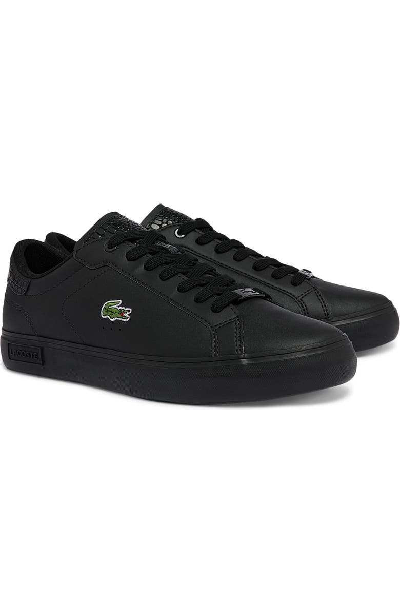 Lacoste Powercourt Leather Sneaker, Main, color,