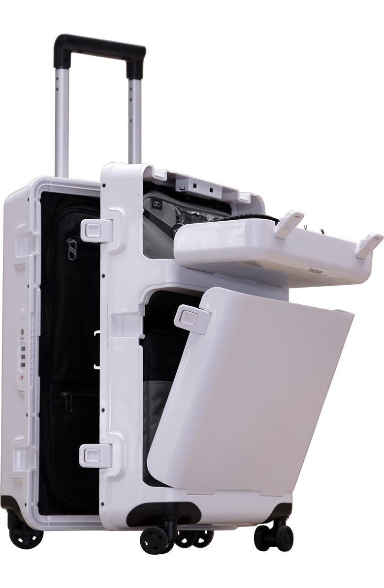 barmes First Edition Two-Tone Spinner Carry-On Luggage, Alternate, color,