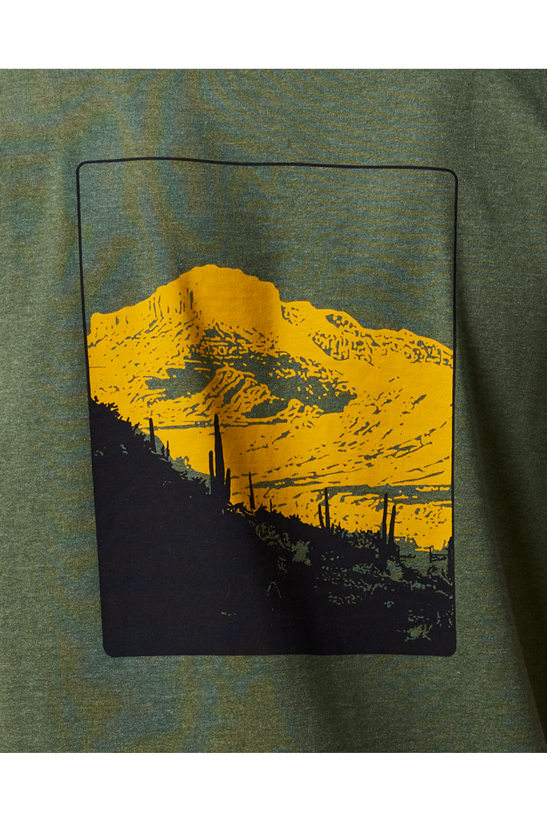 Down The River T-Shirt - Men's, Alternate, color, Fatigue