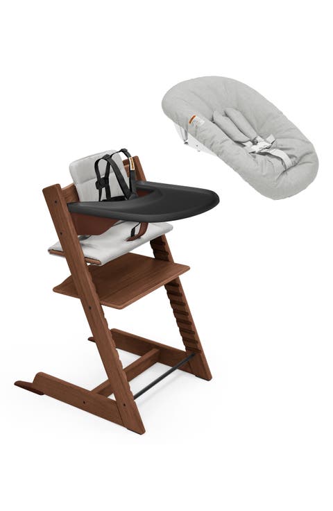 Tripp Trapp® Highchair², Cushion, Newborn Set & Stokke® Tray $597 Value