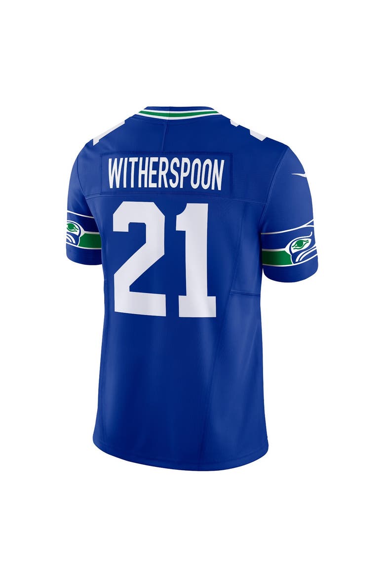 Men's Nike Devon Witherspoon Royal Seattle Seahawks Alternate Vapor F.U.S.E. Limited Jersey, Alternate, color, Royal