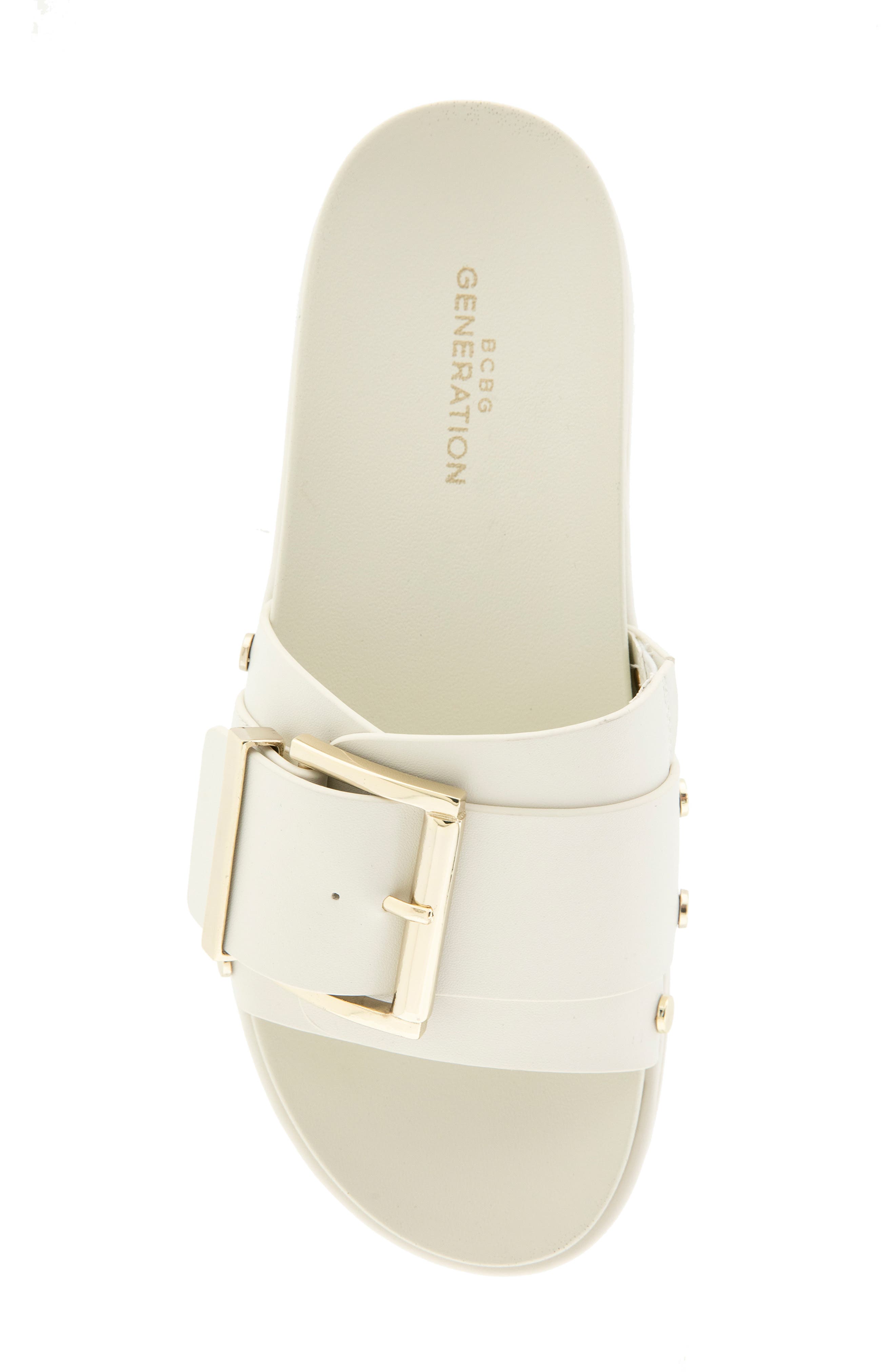 Bonas Buckle Slide Sandal, Alternate, color, TOFU