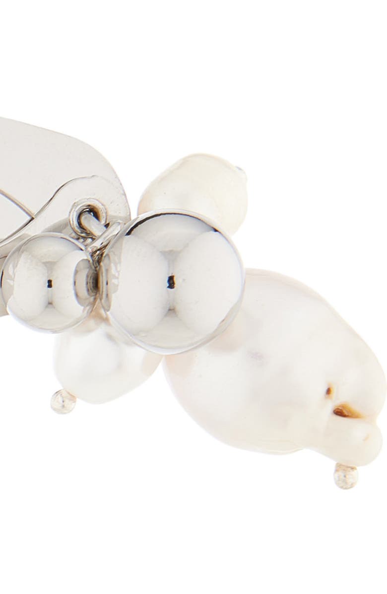 Justine Clenquet Mickey Hair Clip, Alternate, color, Palladium