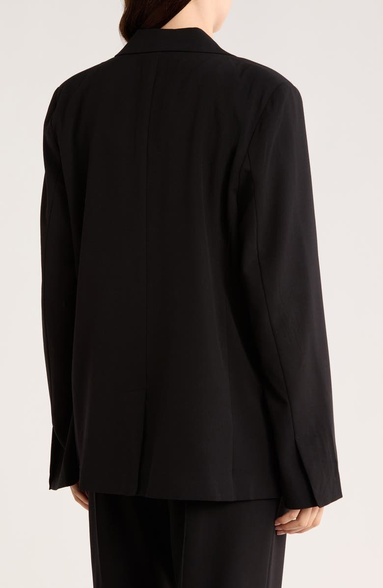 NORDSTROM RACK Oversized Boyfriend Blazer, Alternate, color, Black