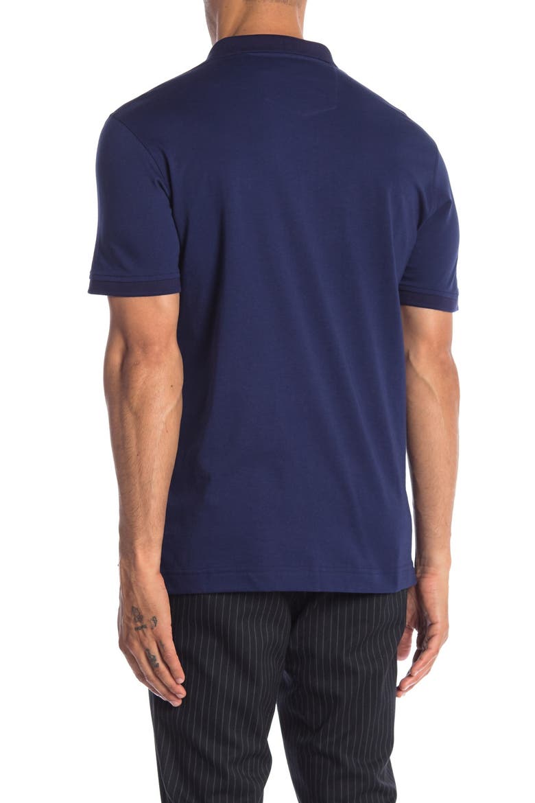 Lucifer Short Sleeve Polo, Alternate, color, NAVY