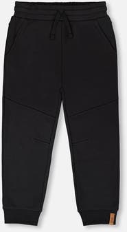 Deux par Deux French Terry Sweatpants with Cross Seams