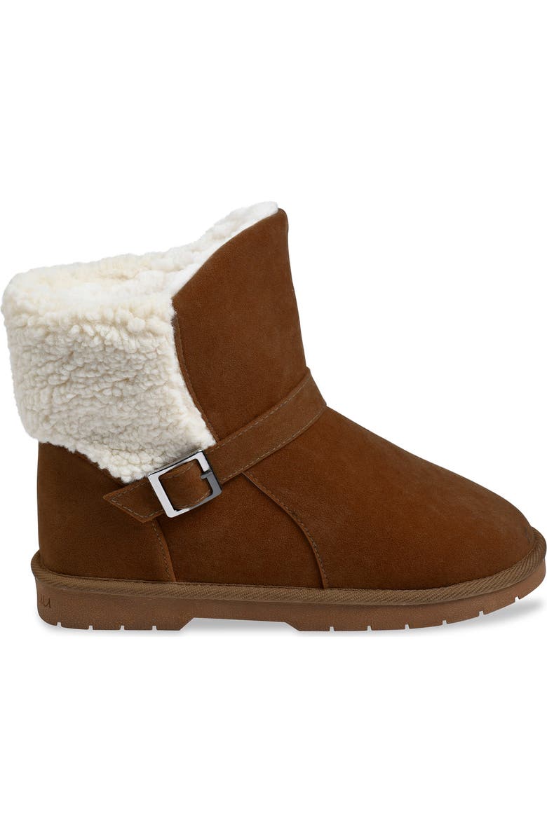 GAAHUU Buckled Faux Shearling Lined Water Resistant Boot, Alternate, color,