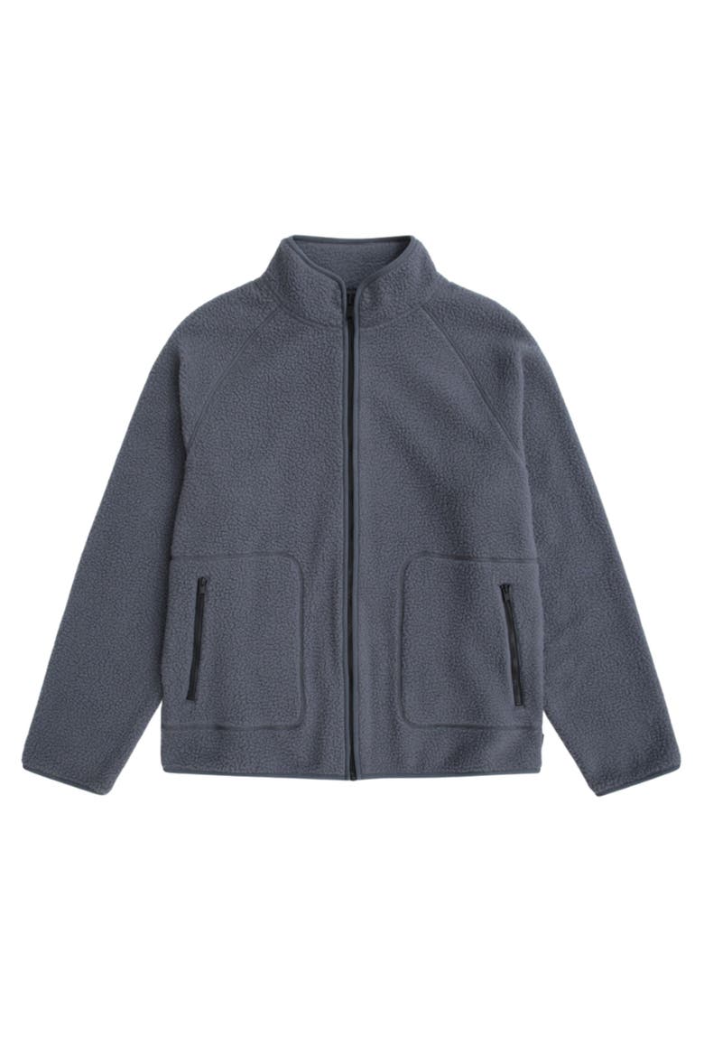 Andy Borg Fleece Jacket, Main, color, Light Grey
