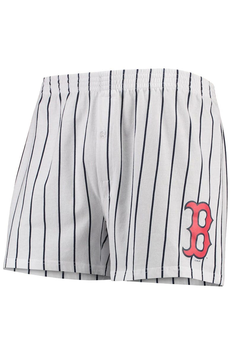 CONCEPTS SPORT Men's Concepts Sport White Boston Red Sox Vigor Boxer Shorts, Main, color, White