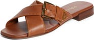 Prada Square Toe Flat Sandal