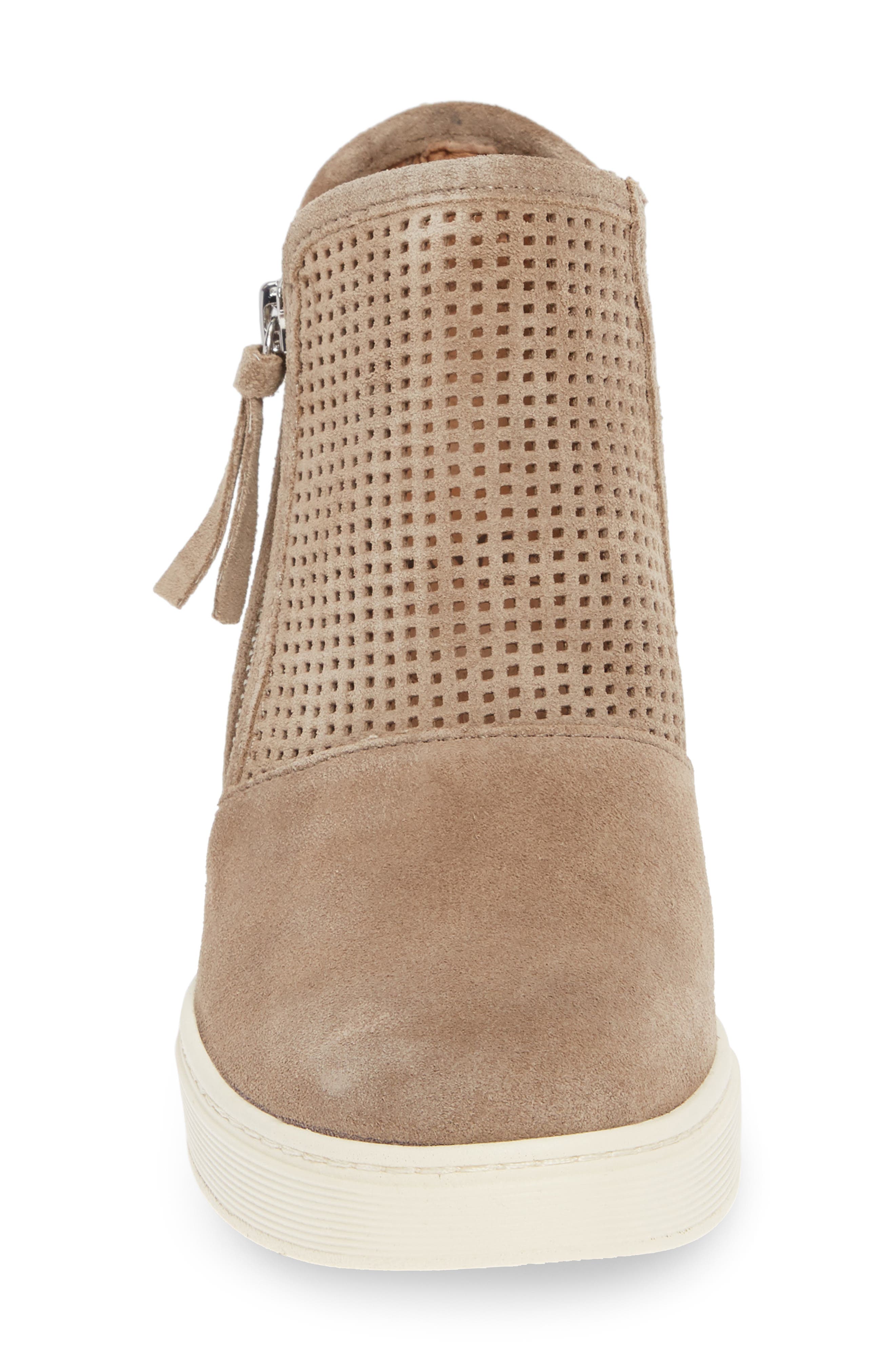 Bellview High Top Sneaker, Alternate, color, LIGHT TAUPE SUEDE