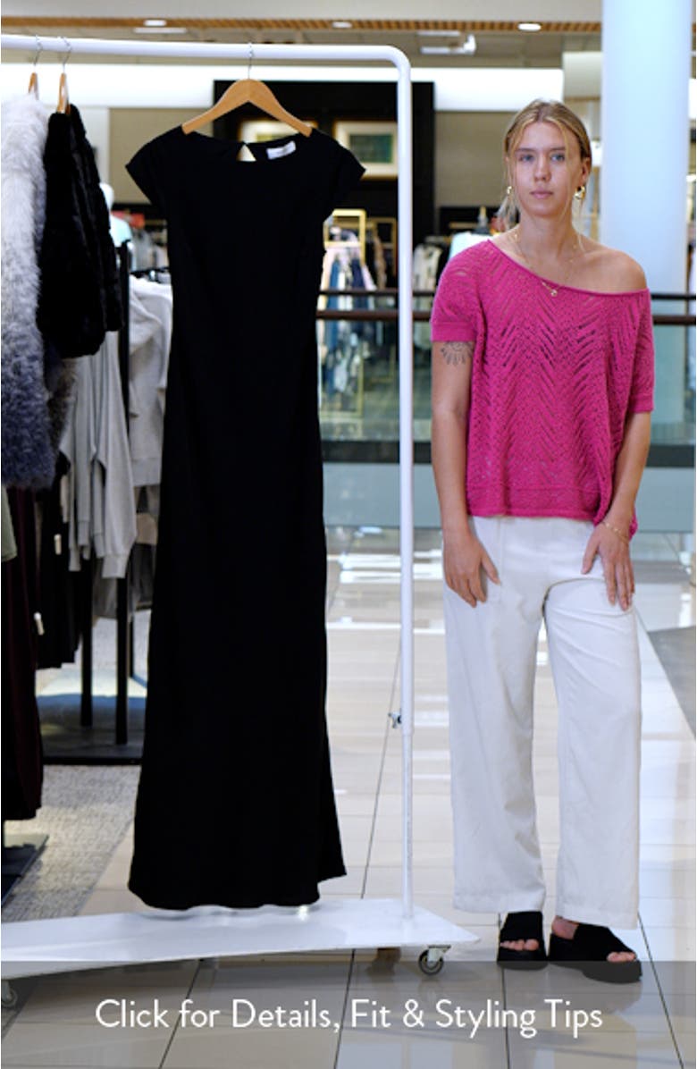 Johanna Open Back Gown, sales video thumbnail