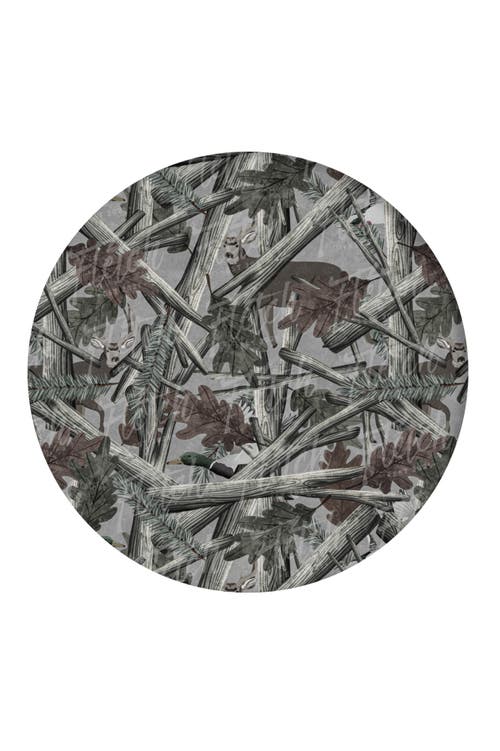 Fletch Hidden Camo 2 Piece Pajama Set In Gray