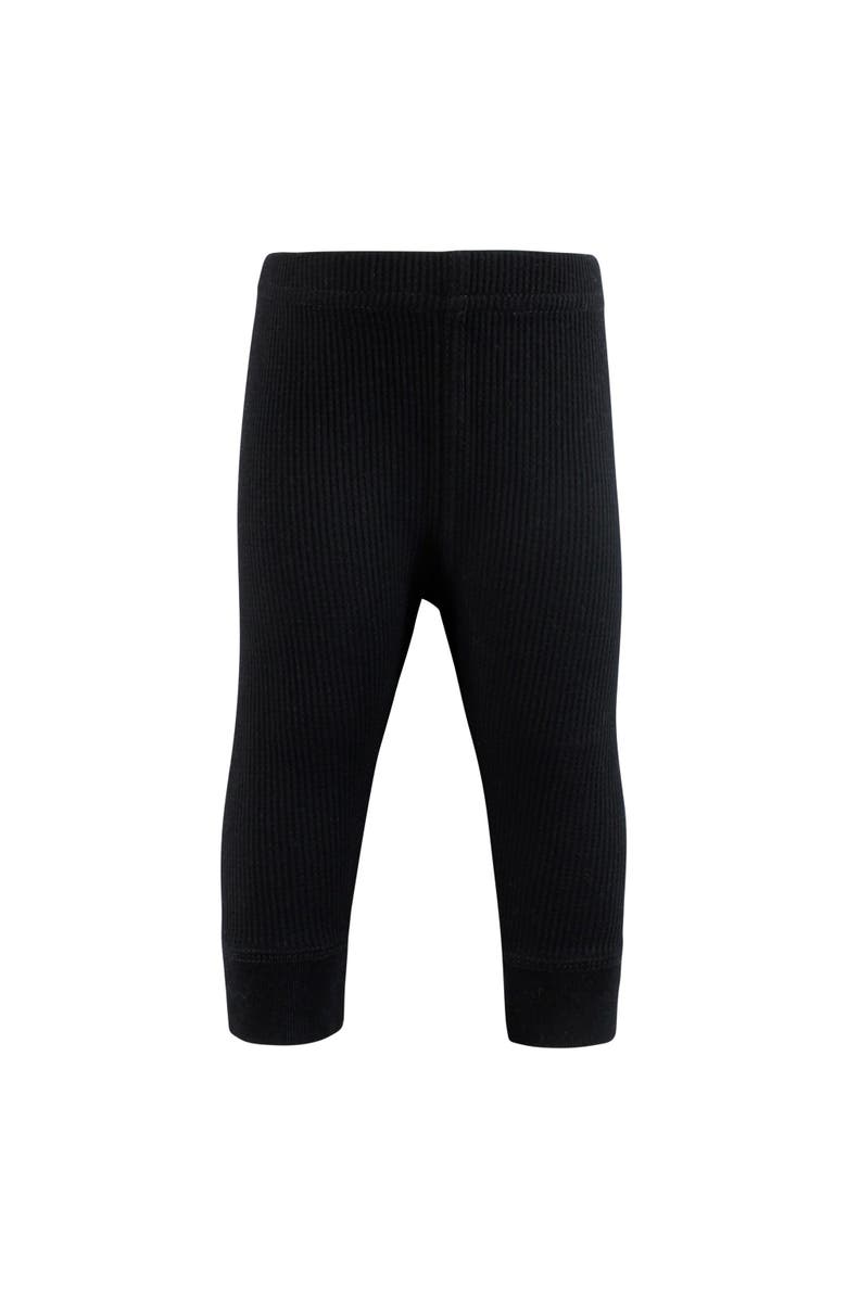 Hudson Baby Warm Slim-Fit Ankle Pants 4-Piece Set, Alternate, color, Buffalo Plaid Leopard