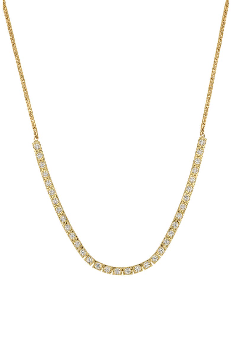 Cleo Diamond Tennis Necklace, Main, color, 18K YELLOW GOLD
