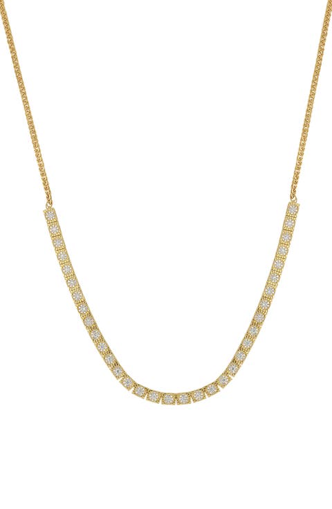 Cleo Diamond Tennis Necklace