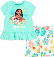 Disney T-Shirt & Bike Shorts Set