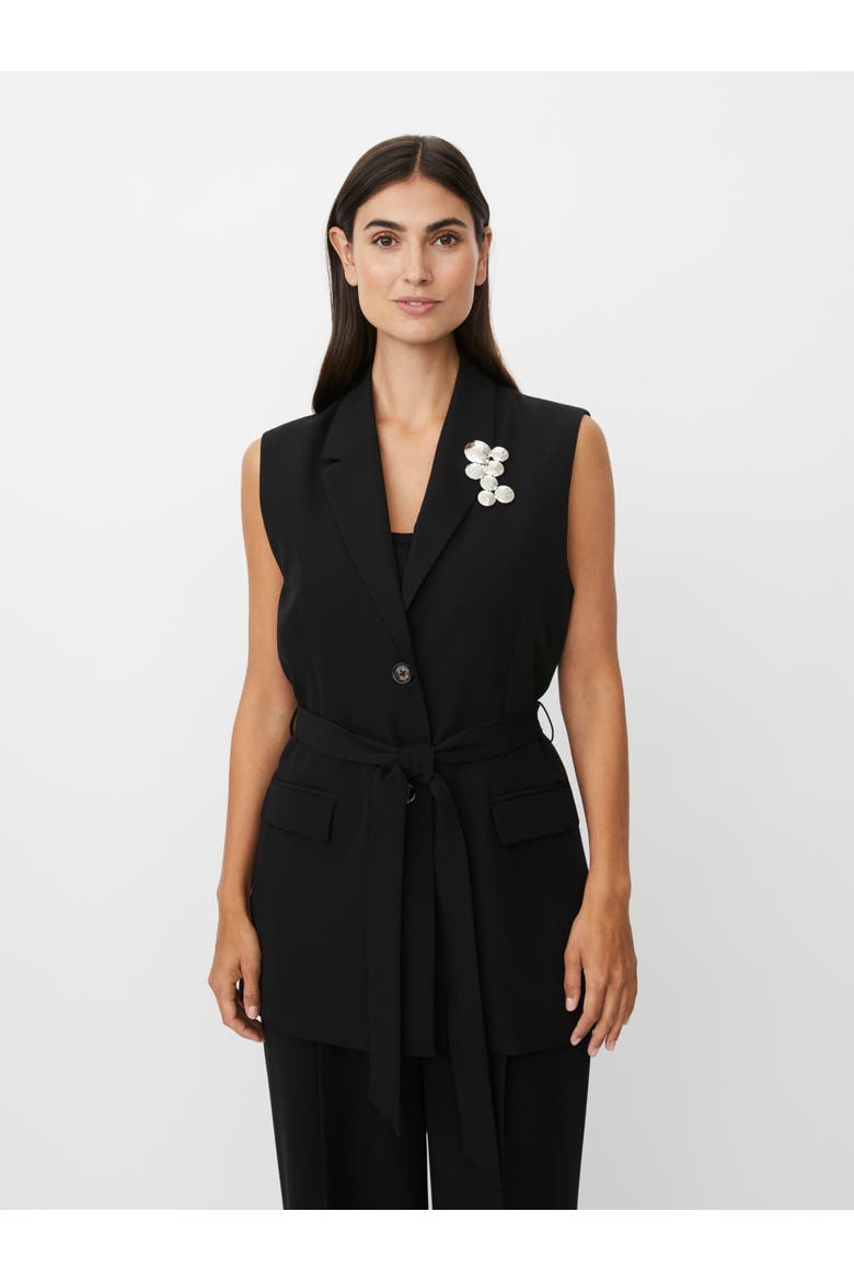 MaJulea Waistcoat, Main, color, Black
