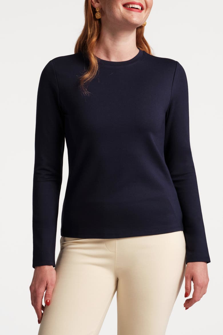 Ballet Top, Main, color, Navy