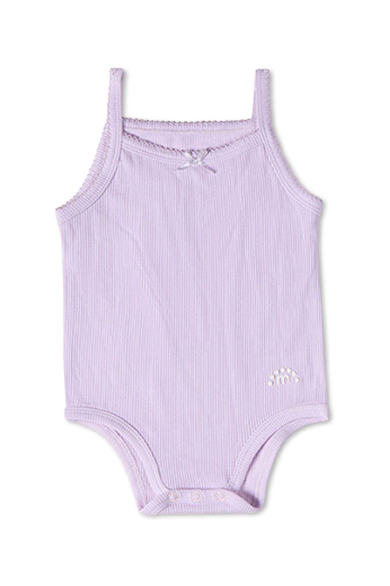 3 Pack Baby Solid-Color Bodysuits, Alternate, color, Purple Multi